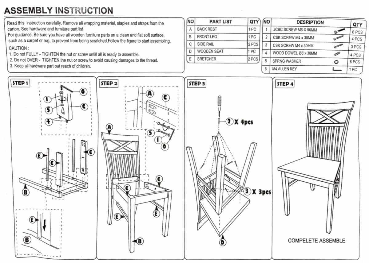 Кухонный стул Woodville Provans 1999 1