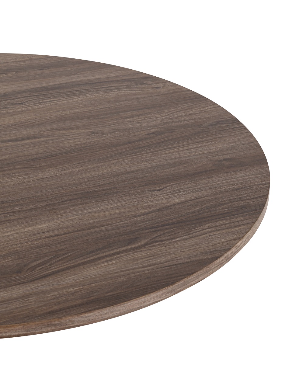 Кухонный стол Stool Group Strong Round D90 орех УТ000036318 3