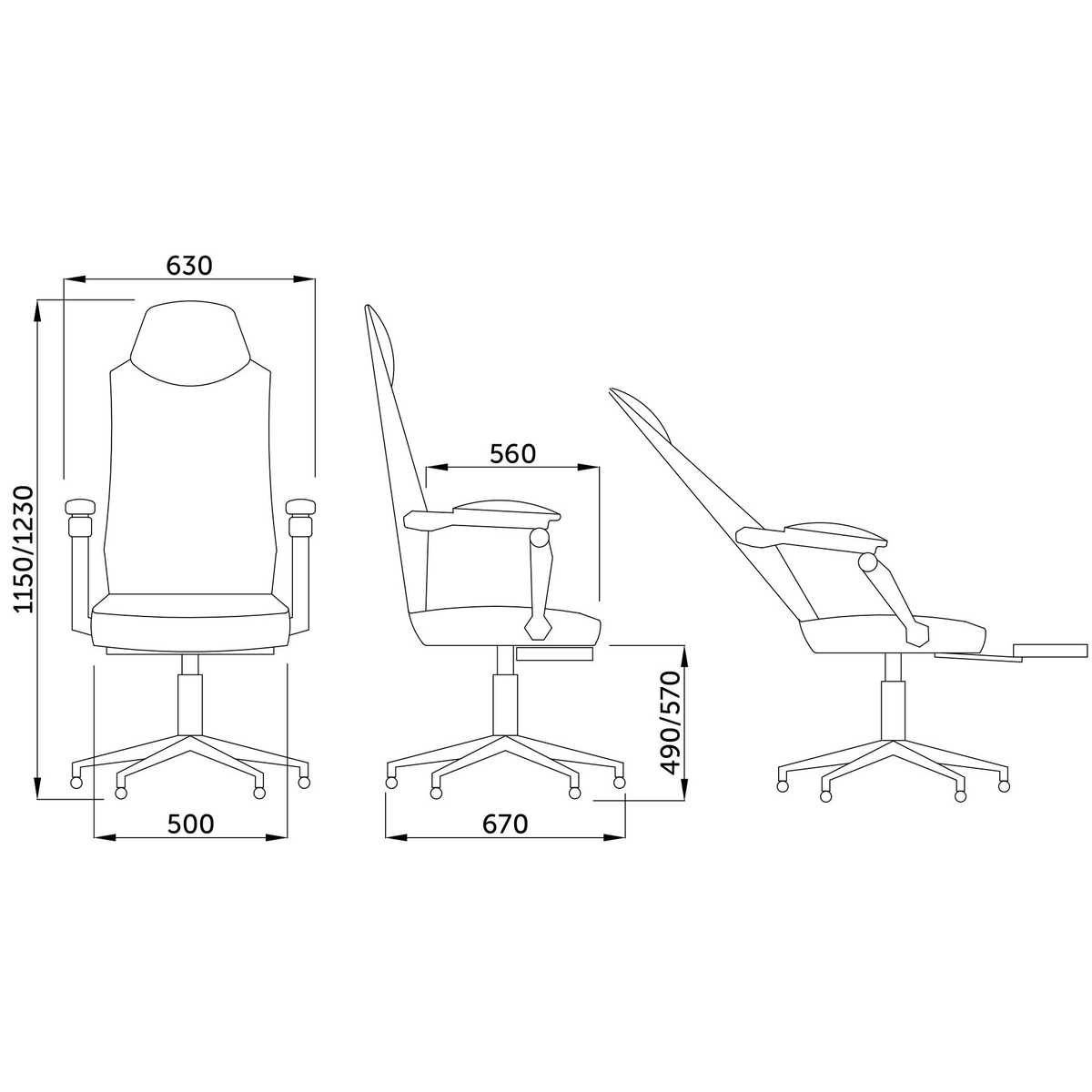 Офисное кресло AksHome Adrian чёрный, сетка 69999 1