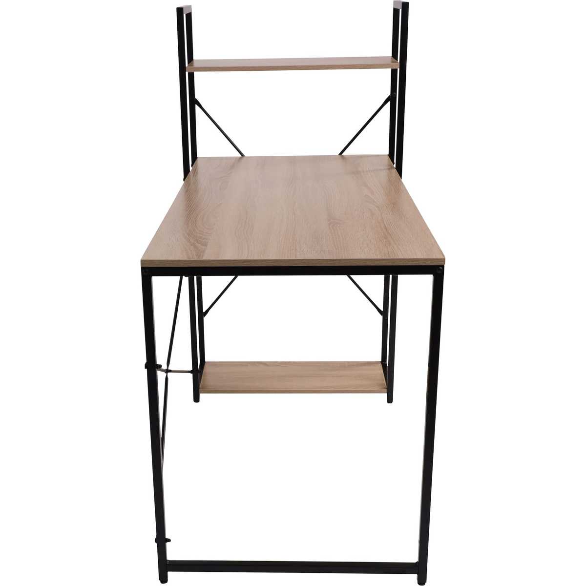 Письменный стол AksHome Onyx светлый дуб, лдсп, длина 120 см 80047 3