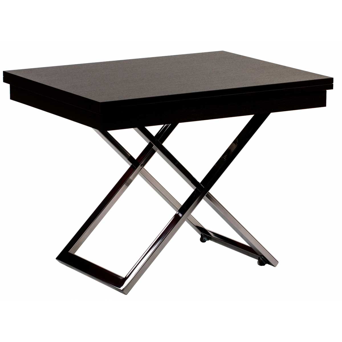 Стол-трансформер Levmar Cross D23/S79 венге/ опоры нерж.сталь 7512973501