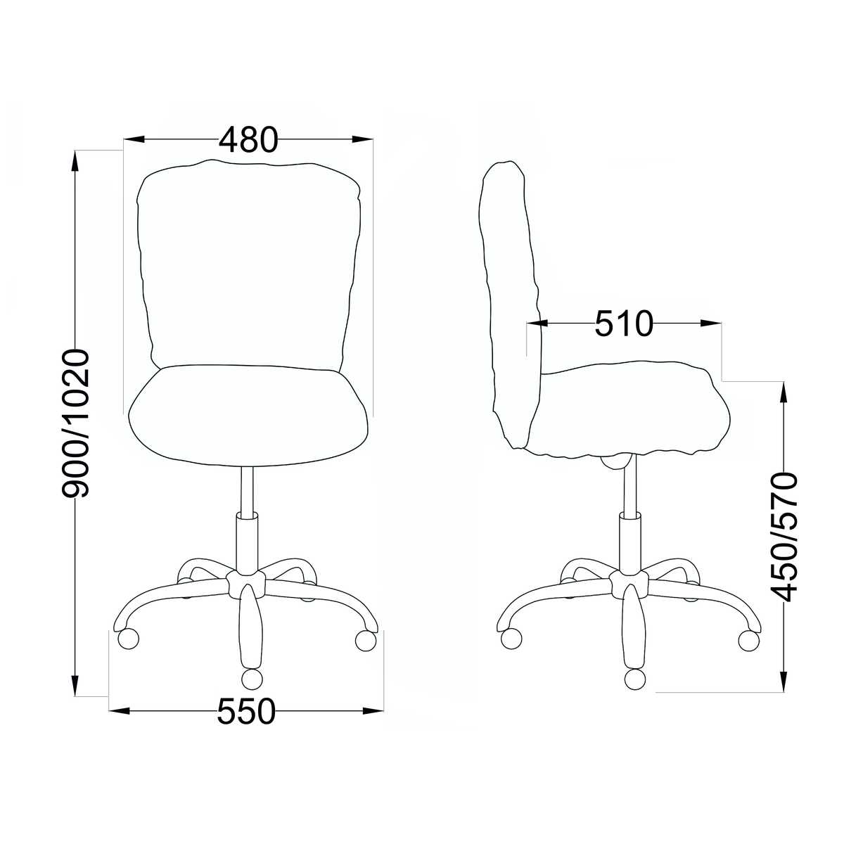 Детское кресло AksHome Fluffy светло-бежевый, искусственный мех 86383 1