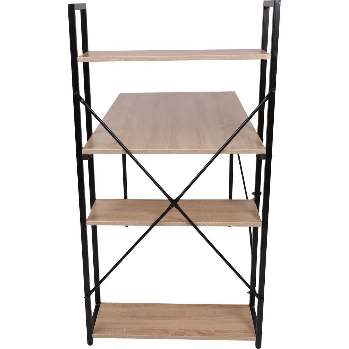 Письменный стол AksHome Onyx светлый дуб, лдсп, длина 120 см 80047 2