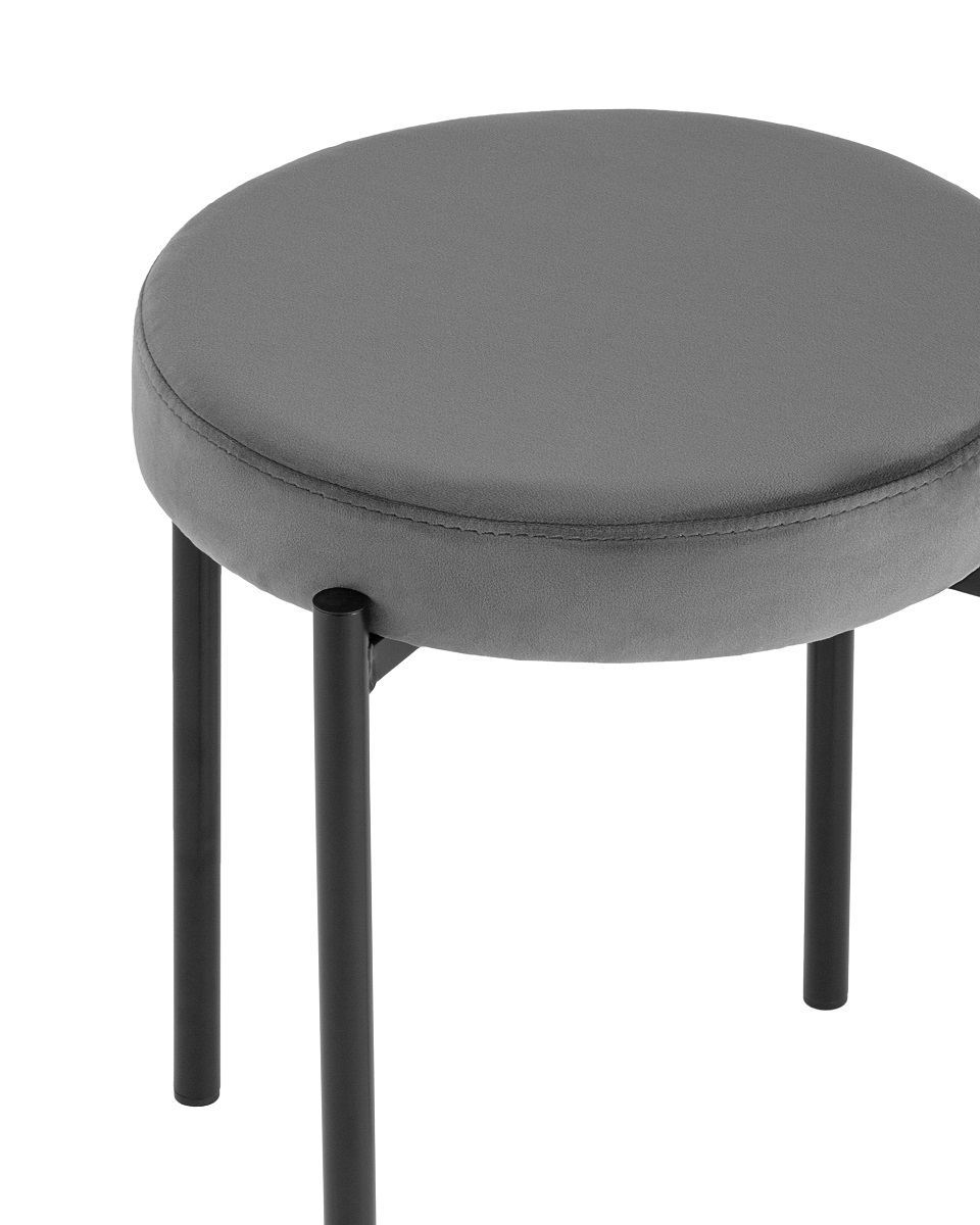 Табурет Stool Group Рио велюр тёмно-серый AV 480-C298-08 2