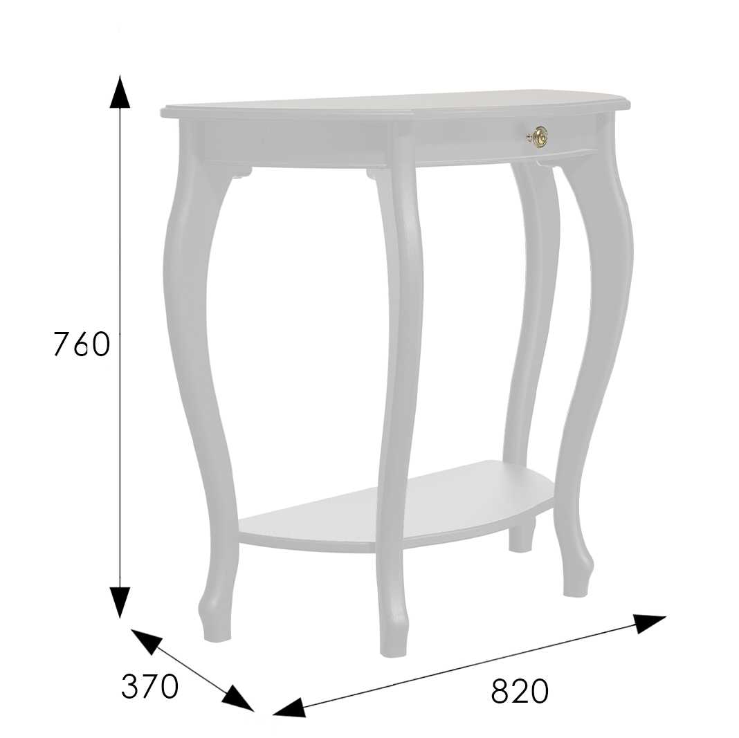 Консоль Мебелик Элегант Л 008527 2