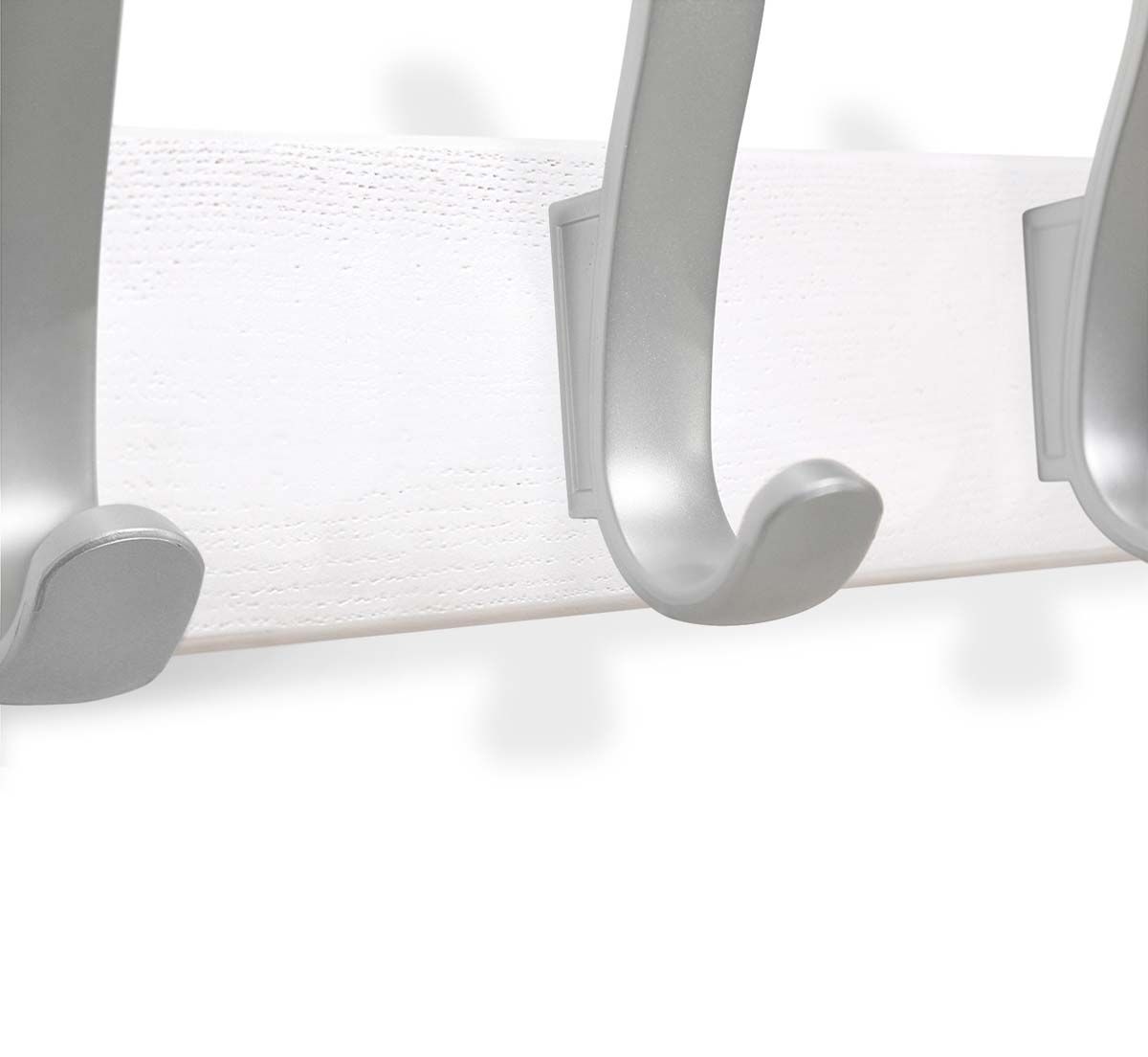 Настенная вешалка Sheffilton SHT-WH20 беленый/серебро 1933220401 2