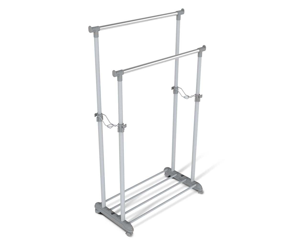 Гардеробная вешалка Sheffilton CH-4149 т.серый/св.серый/хром 9614162401 1