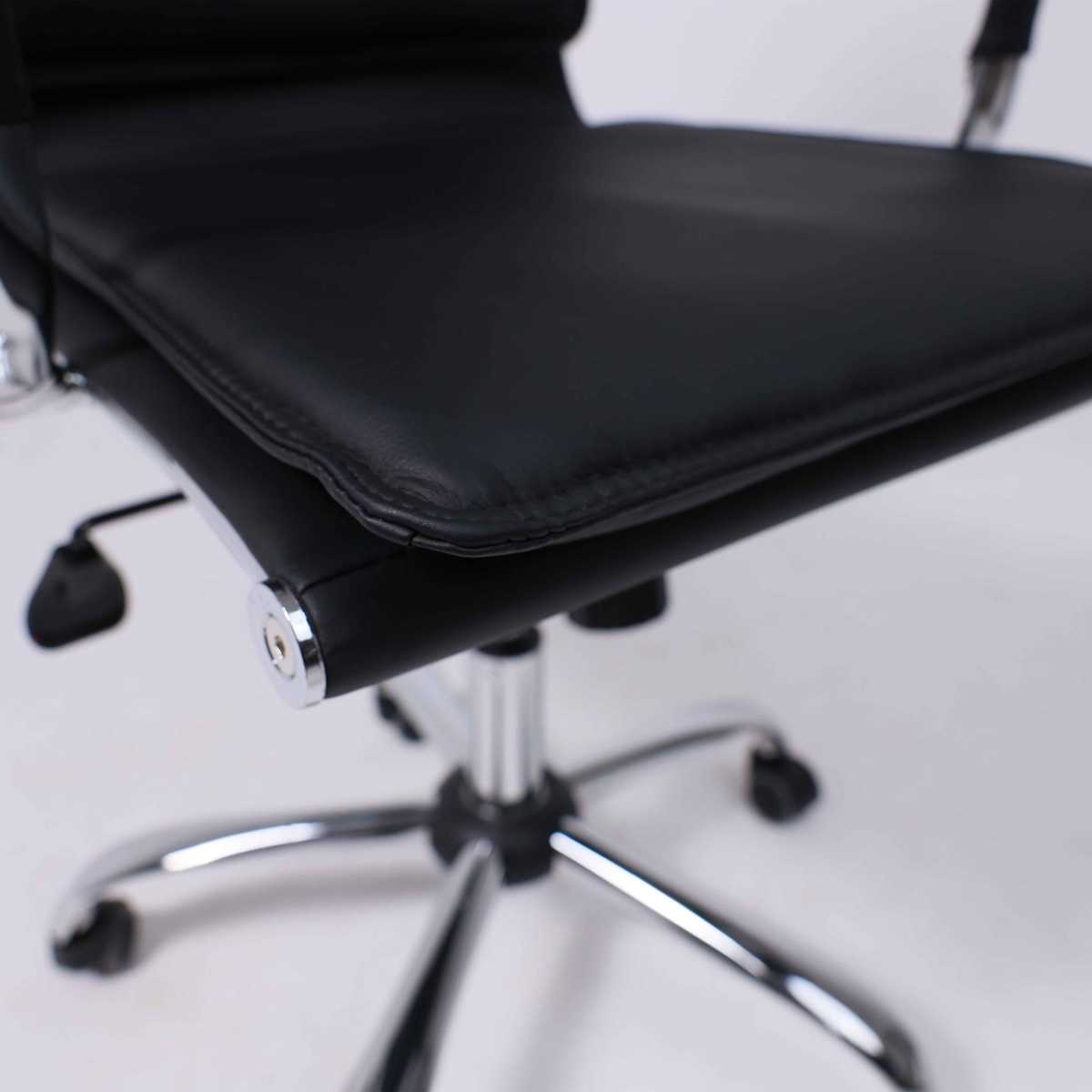 Офисное кресло AksHome City чёрный, экокожа 70014 5