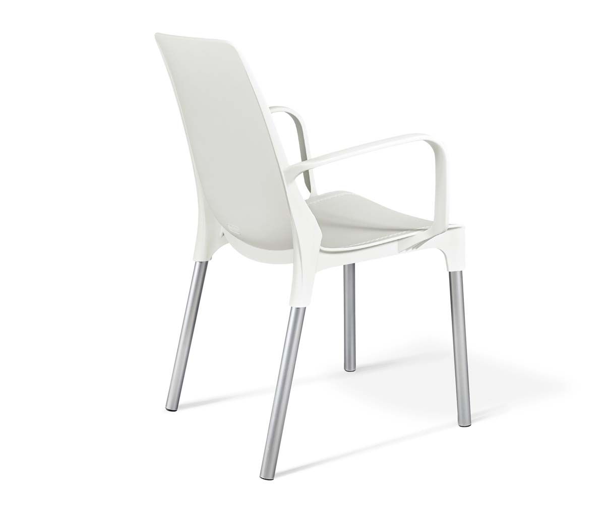 Офисный стул Sheffilton SHT-S76 белый/хром лак 3696078604 3