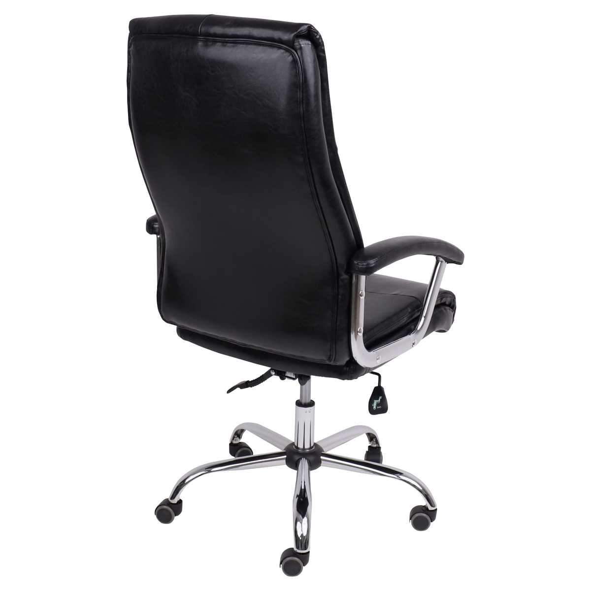 Кресло руководителя AksHome Marsel чёрный бриллиант, экокожа 79705 5