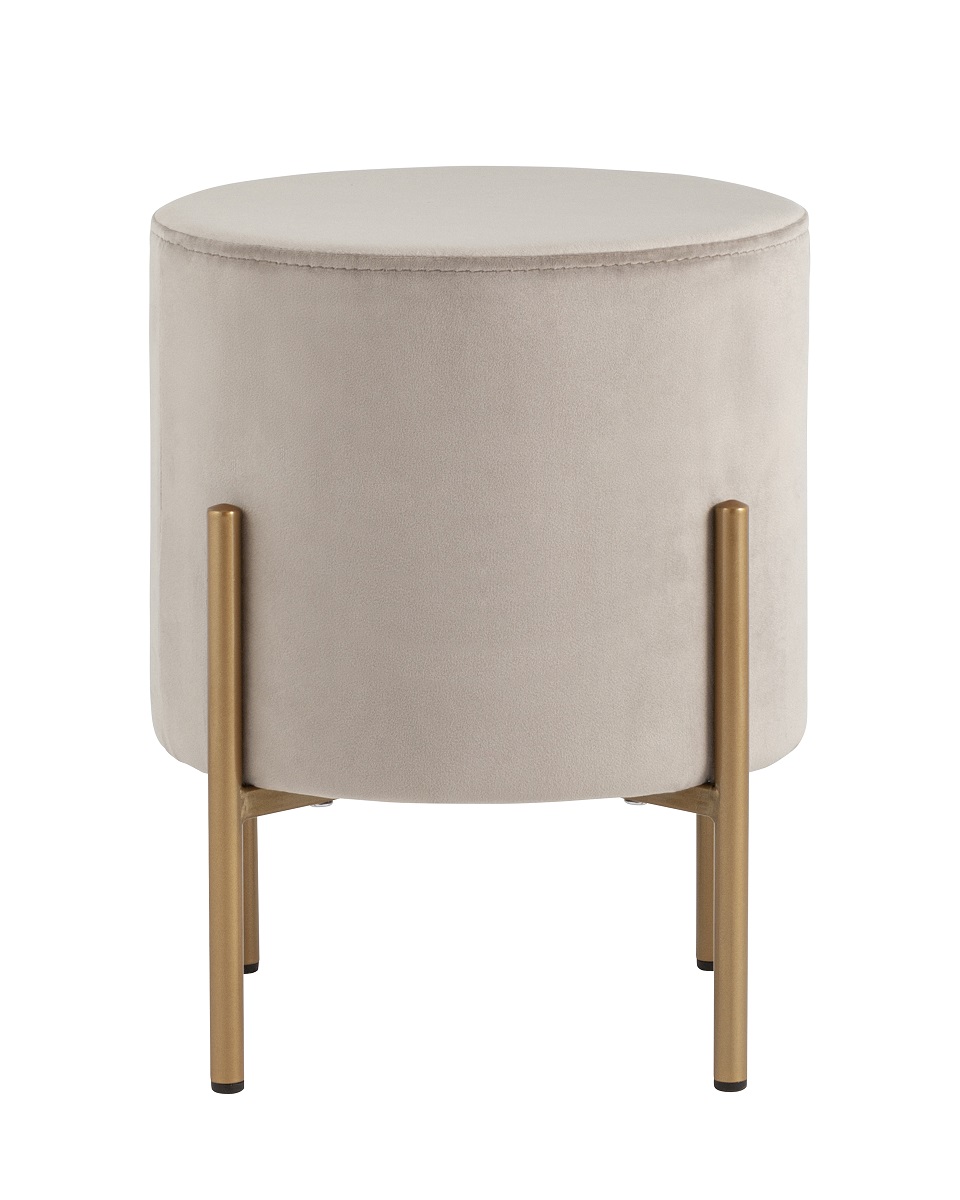 Пуф Stool Group Кейси велюр светло-серый vd-keysi-b25 1