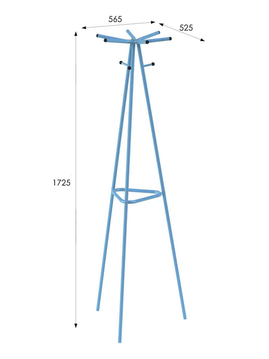 Напольная вешалка Мебелик Галант 217 007156 2