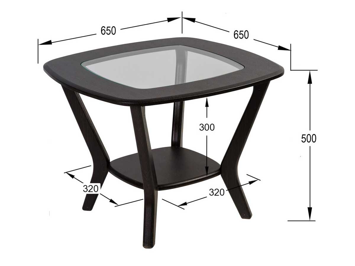Журнальный стол Мебелик Мельбурн 000584 2