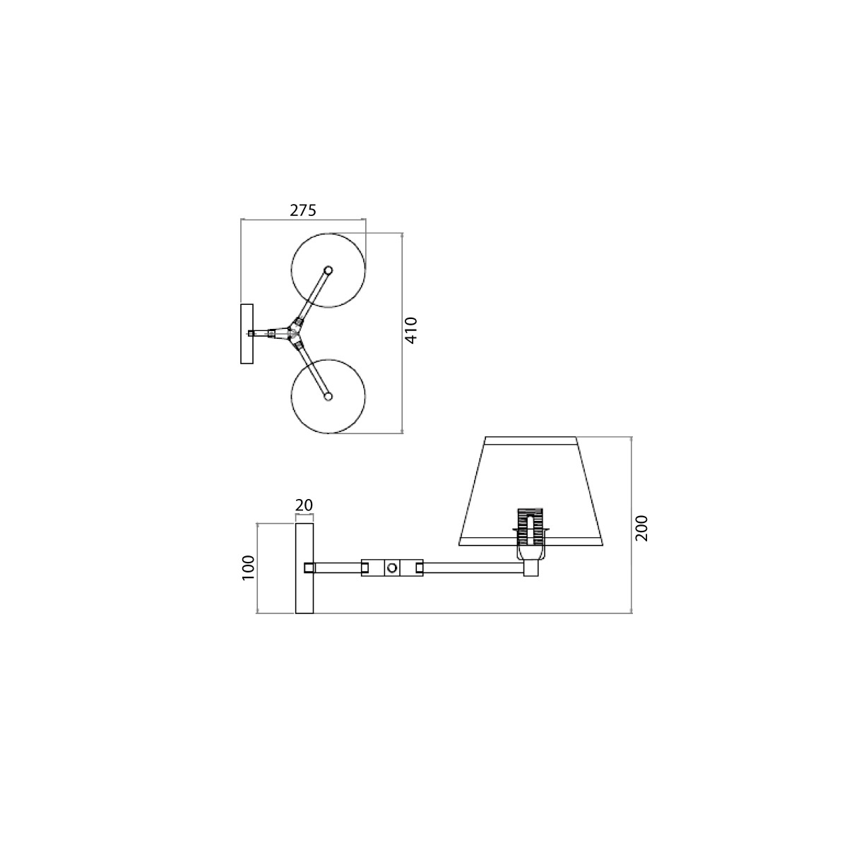 Бра Vele Luce Adele VL4003W02 2