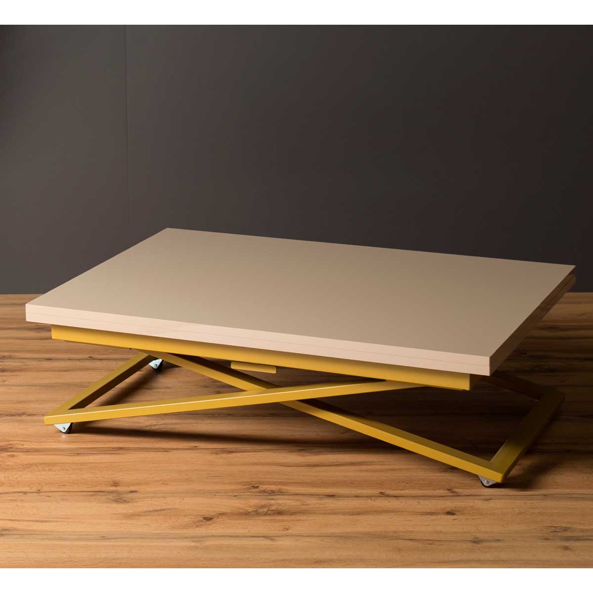 Стол-трансформер Levmar Compact G41/S90 (капучино/золото) 3695809301