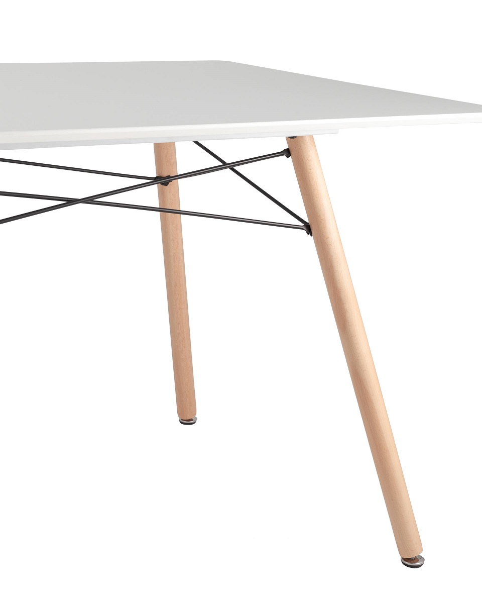 Кухонный стол Stool Group DSW Rectangle 120*80 белый УТ000000983 4