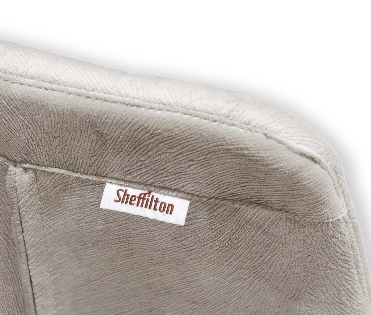 Обеденная группа Sheffilton SHT-DS166 бетон светл./лун. камень/черн. муар/зол. 6392975901 1