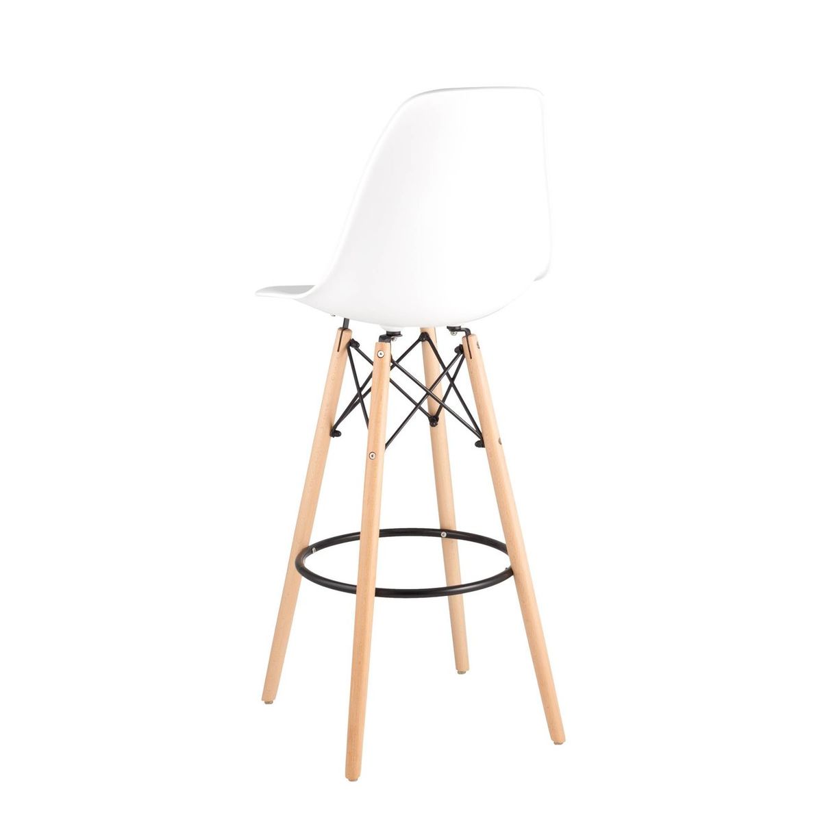 Барный стул Stool Group DSW 8056H White Seat Dual 3