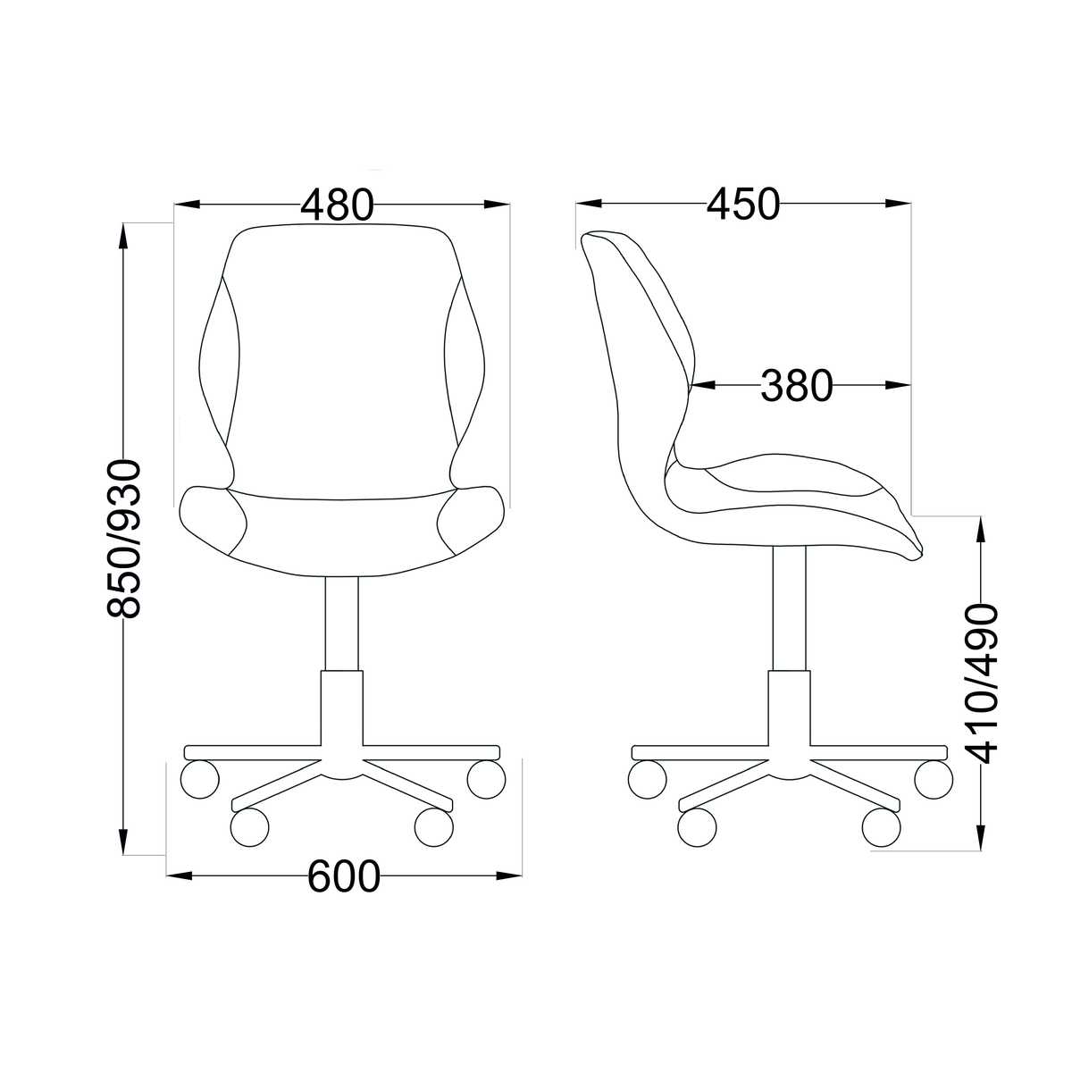 Детское кресло AksHome Delfin синий, экокожа 69734 1