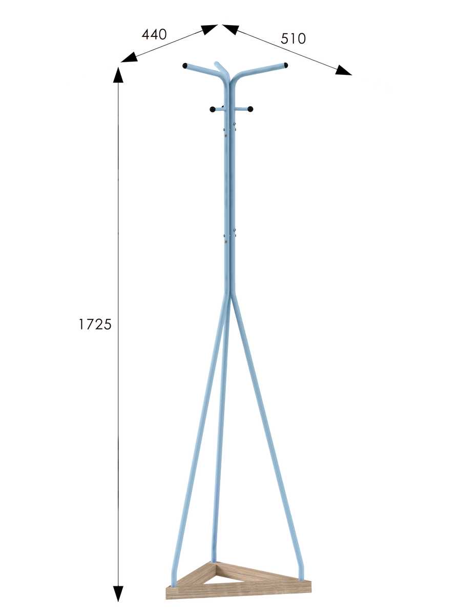Напольная вешалка Мебелик Галант 213 007160 2