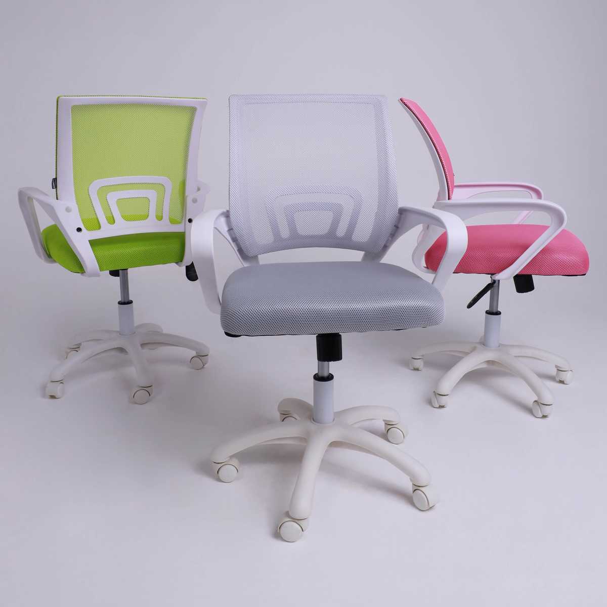 Детское кресло AksHome Ricci белый + светло-серый 91966 4