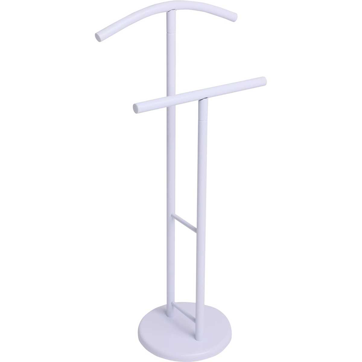 Костюмная вешалка AksHome Milo белый, металл 77621