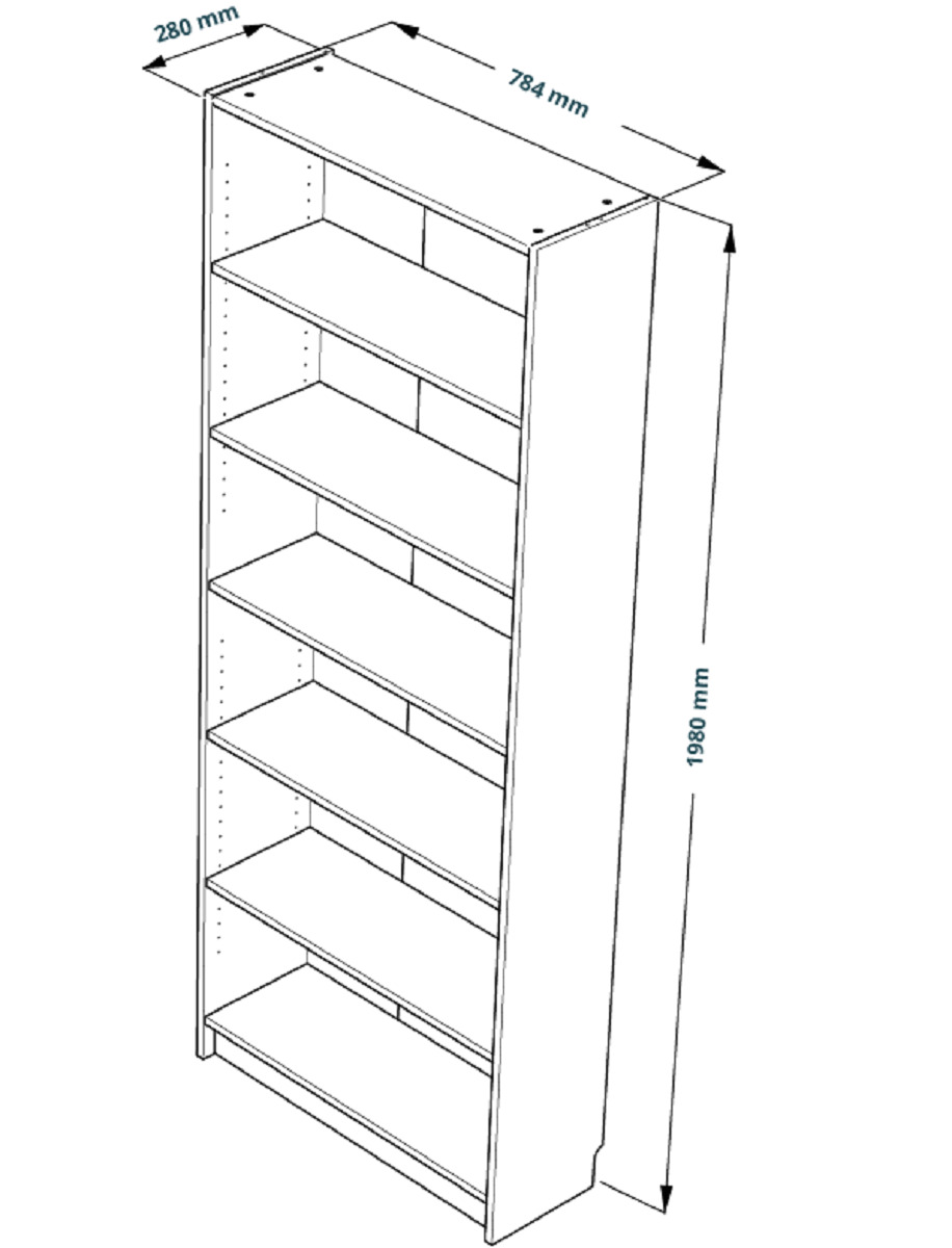 Стеллаж Шведский Стандарт VÄRMA 80 S00357 2