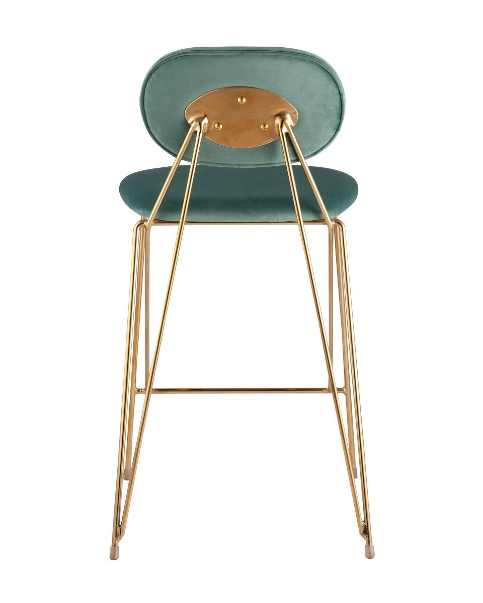 Полубарный стул Stool Group Элис вельвет мятный FDC8001 MINT FUT-70 4