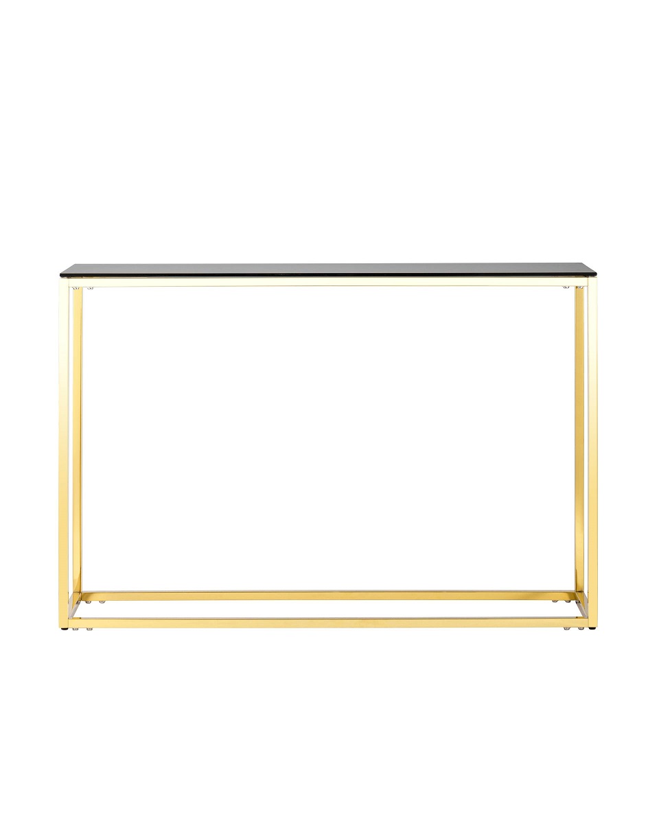 Консоль Stool Group ТАУН 115х30 стекло smoke сталь золото ECST-022-TG-SK 4