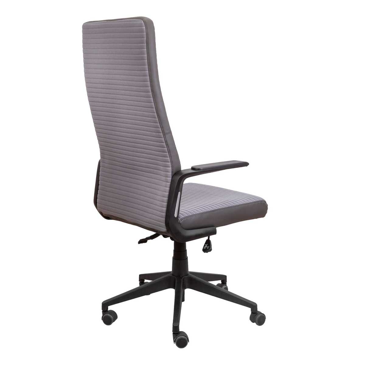 Кресло руководителя AksHome Leto серый, ткань 65893 5