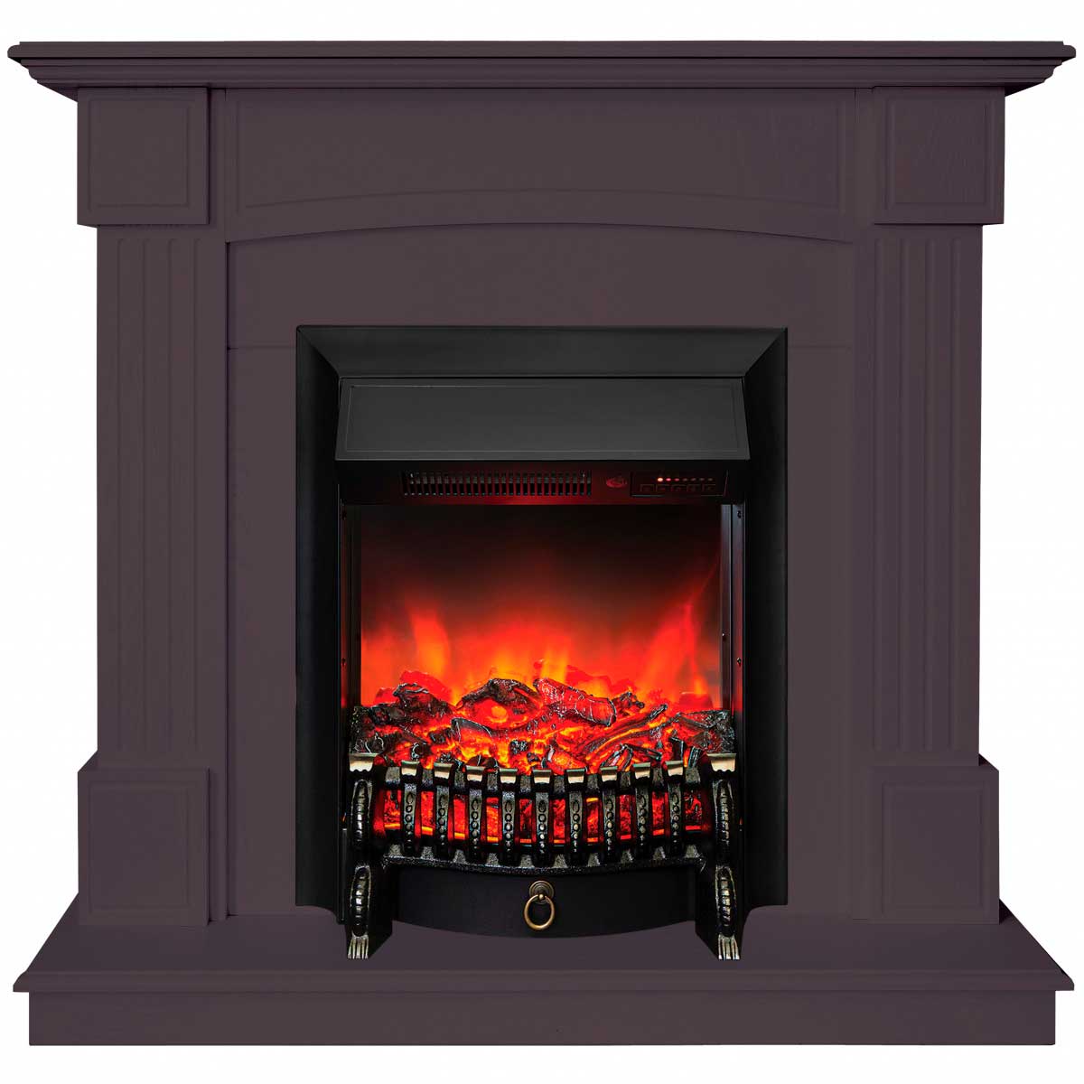 Электрокамин Realflame ANDREA STD GR с очагом Fobos Lux Black RC 302354