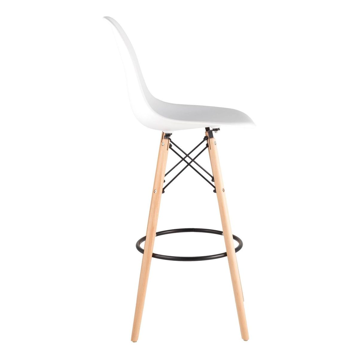 Барный стул Stool Group DSW 8056H White Seat Dual 4