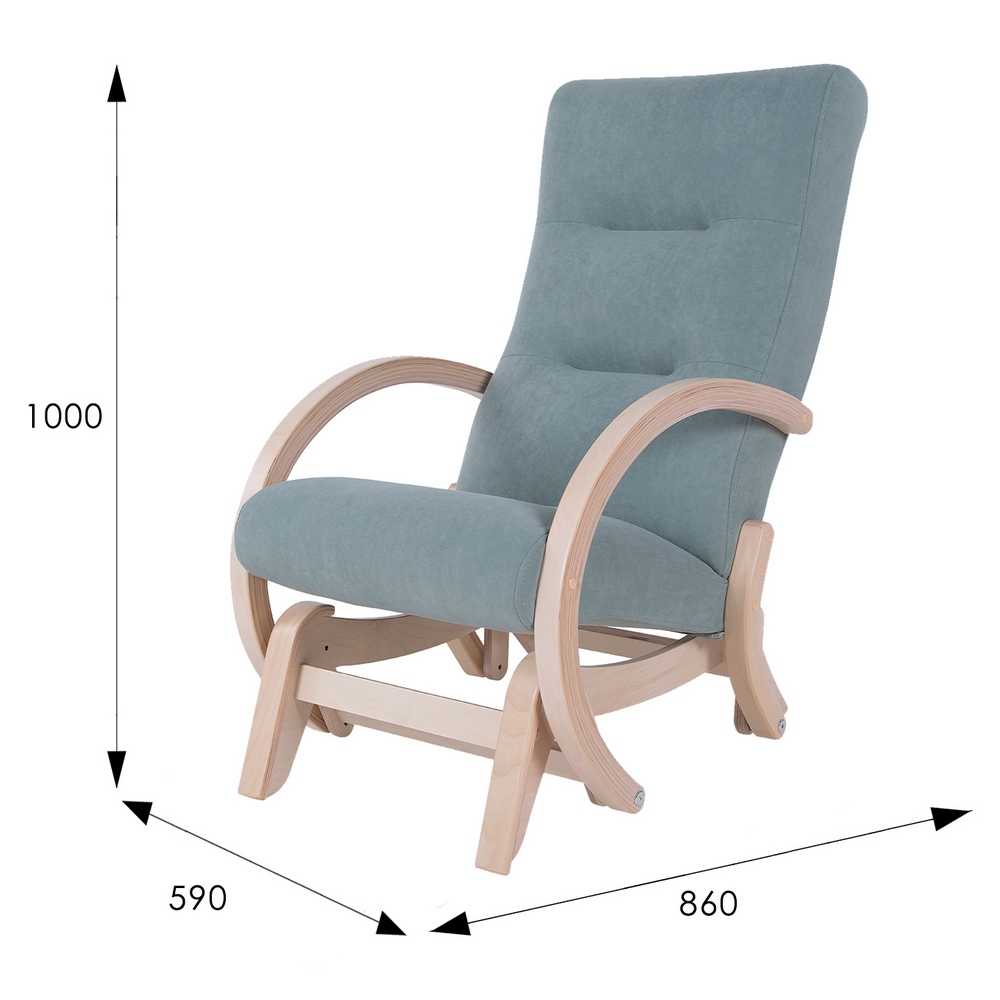 Кресло-качалка Мебелик Мэтисон 006470 2