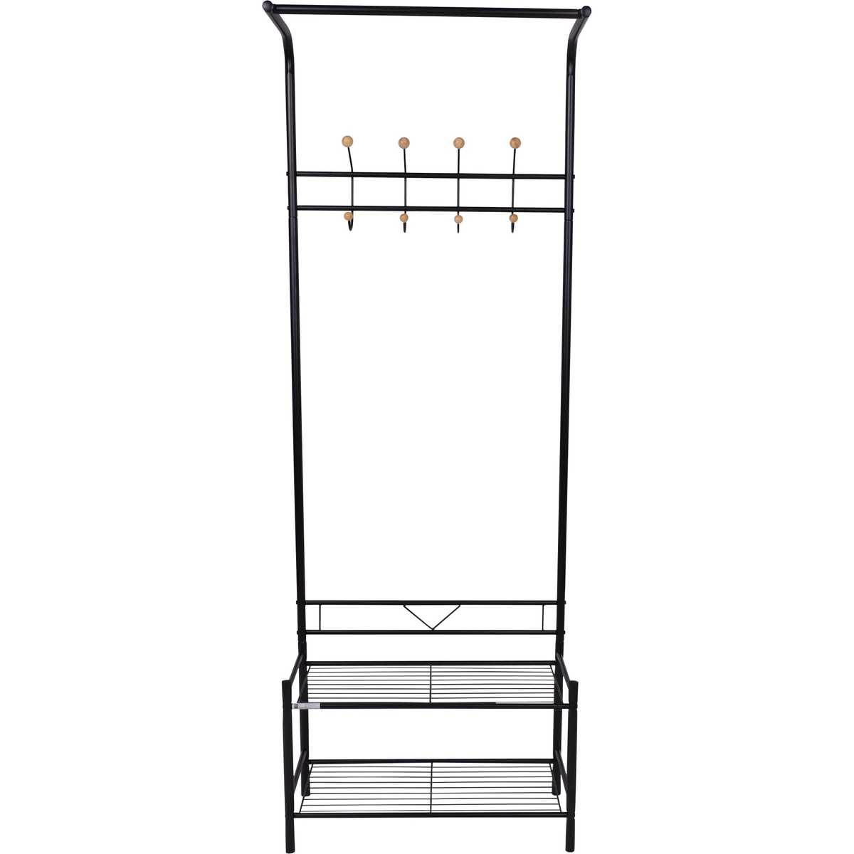 Гардеробная вешалка AksHome Maya черный, металл 77652 5