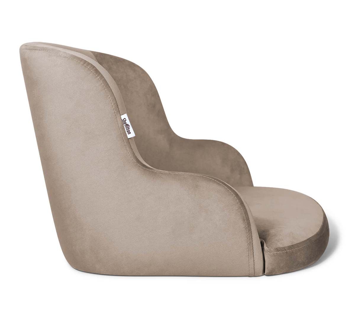 Полубарный стул Sheffilton SHT-ST39/S66-1 латте/хром лак 1833933701 3