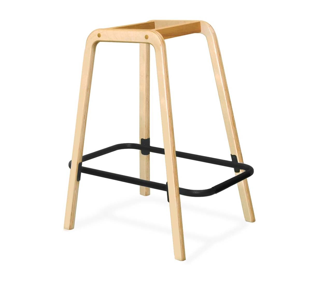 Полубарный стул Sheffilton SHT-ST34/S94-1 угольно-серый/прозрачный лак/черный муар 4021398703 2