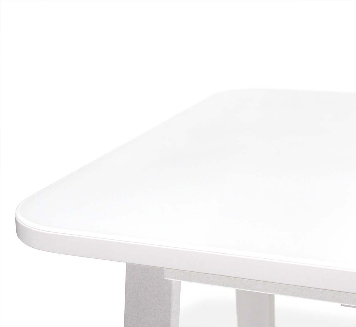 Кухонный стол Sheffilton SHT-T40/130-160 белый глянцевый/белый 5557229201 1