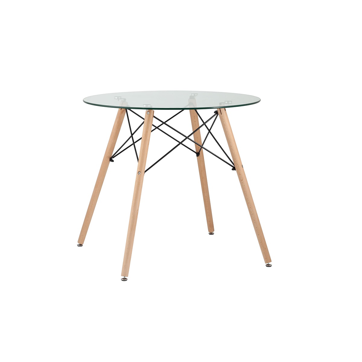Кухонный стол Stool Group DSW D80 стеклянный УТ000002046
