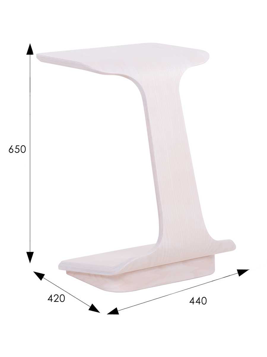 Приставной стол Мебелик Неро 2 007521 1