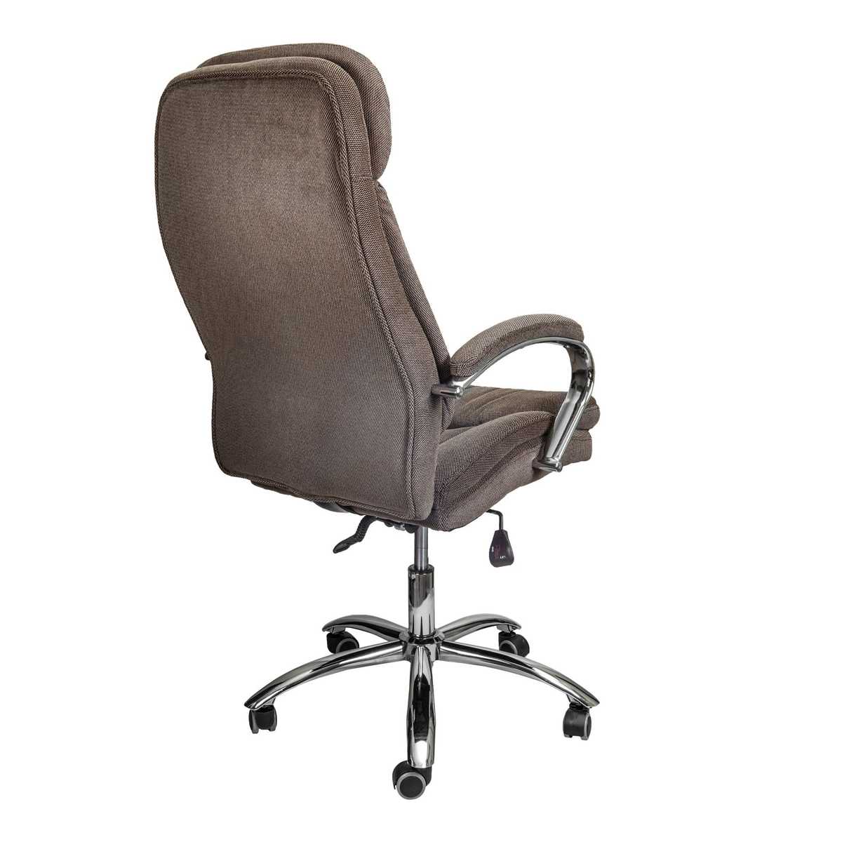 Кресло руководителя AksHome Leonardo коричневый, ткань 65486 3