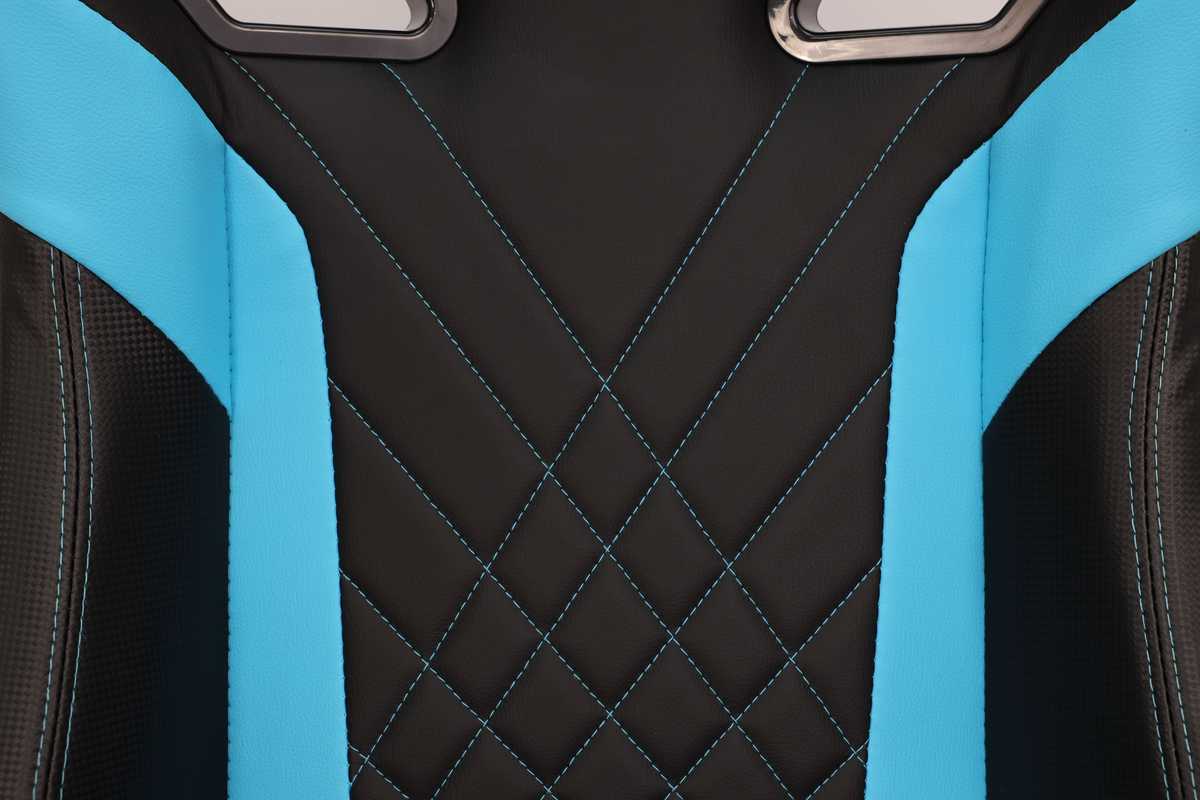 Игровое кресло AksHome Viking голубой, экокожа 73350 5