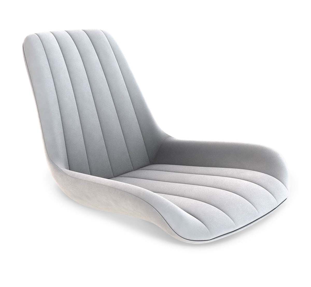 Полубарный стул Sheffilton SHT-ST37/S66-1 серое облако/черный муар 8798234201 2