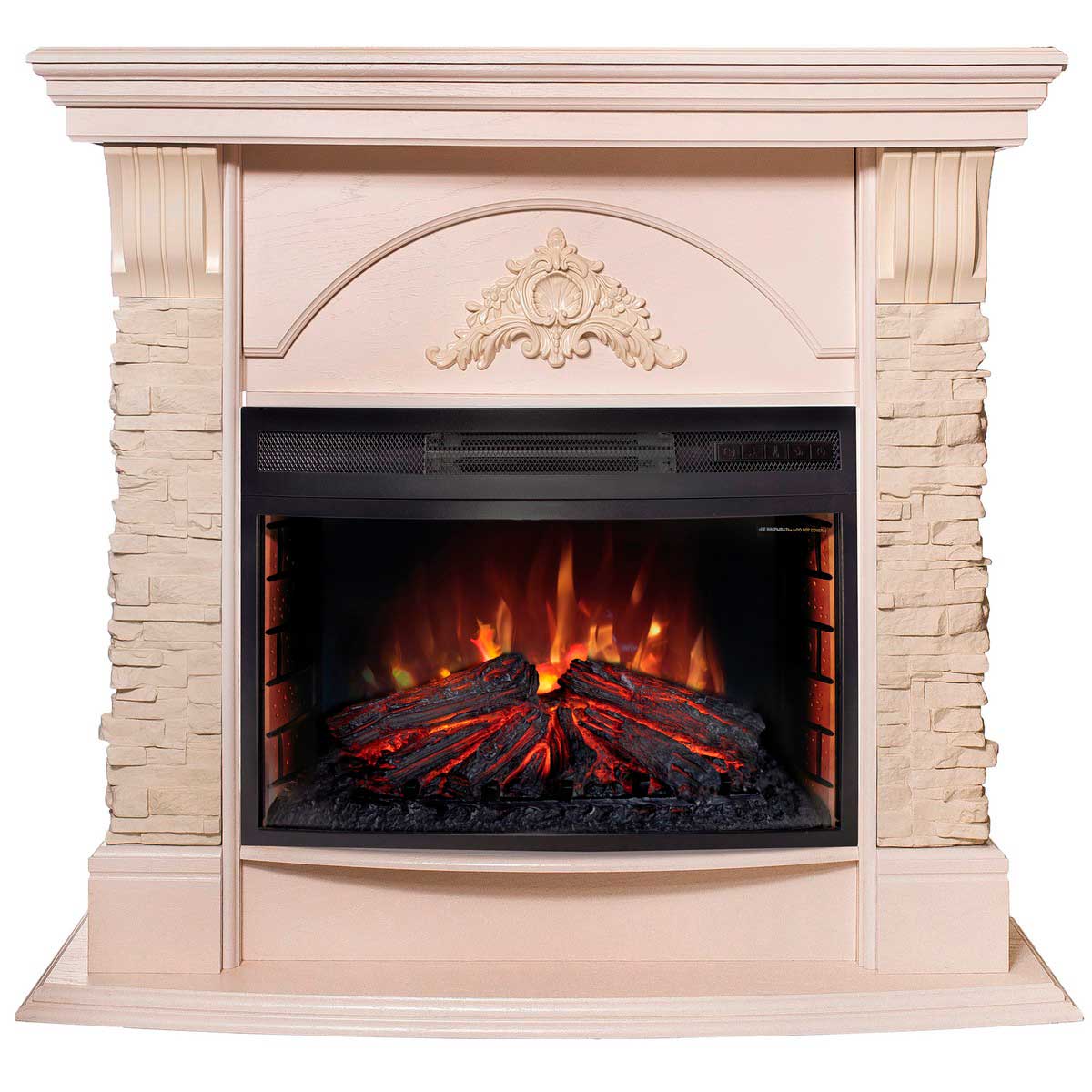 Электрокамин Realflame Athena 25/25,5 WT с очагом Firefield 25 312161