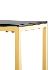 Консоль Stool Group ТАУН 115х30 стекло smoke сталь золото ECST-022-TG-SK 2