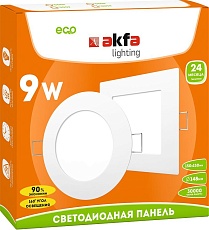 Встраиваемая светодиодная панель Akfa Lighting AK-LPR FLLPR00000025 1