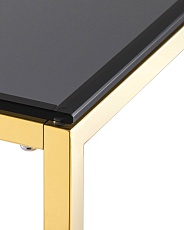 Консоль Stool Group ТАУН 115х30 стекло smoke сталь золото ECST-022-TG-SK 3