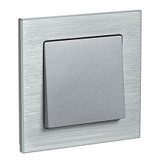 Рамка 1-постовая Systeme Electric AtlasDesign Nature серебро ATN312101