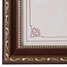 Фоторамка FA пластик Майолика баклажан бордо 15х21 (24/504) Б0021190 1