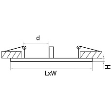 Рамка Lightstar Intero 111 217826 1