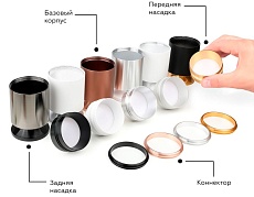 Насадка задняя Ambrella light DIY Spot N6902 4